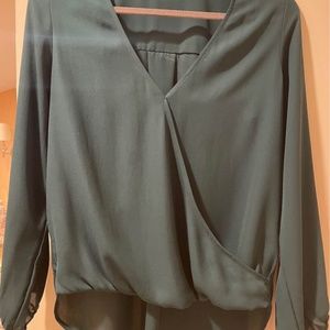 West Kei Green Blouse Small